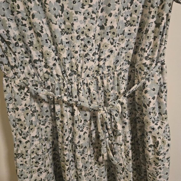 Green/white floral dress - perfect for Summer, size XXL - Picture 5 of 5